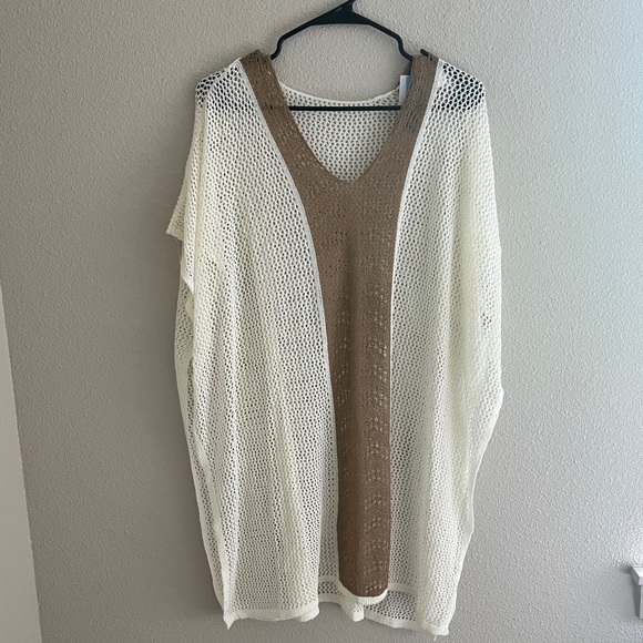 Cupshe colorblock beach coverup size small - Picture 1 of 6